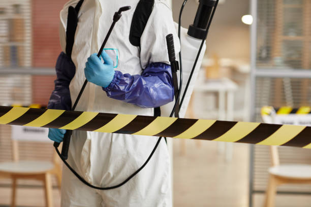 Professional Blood Cleanup technician working in Milmay, NJ
